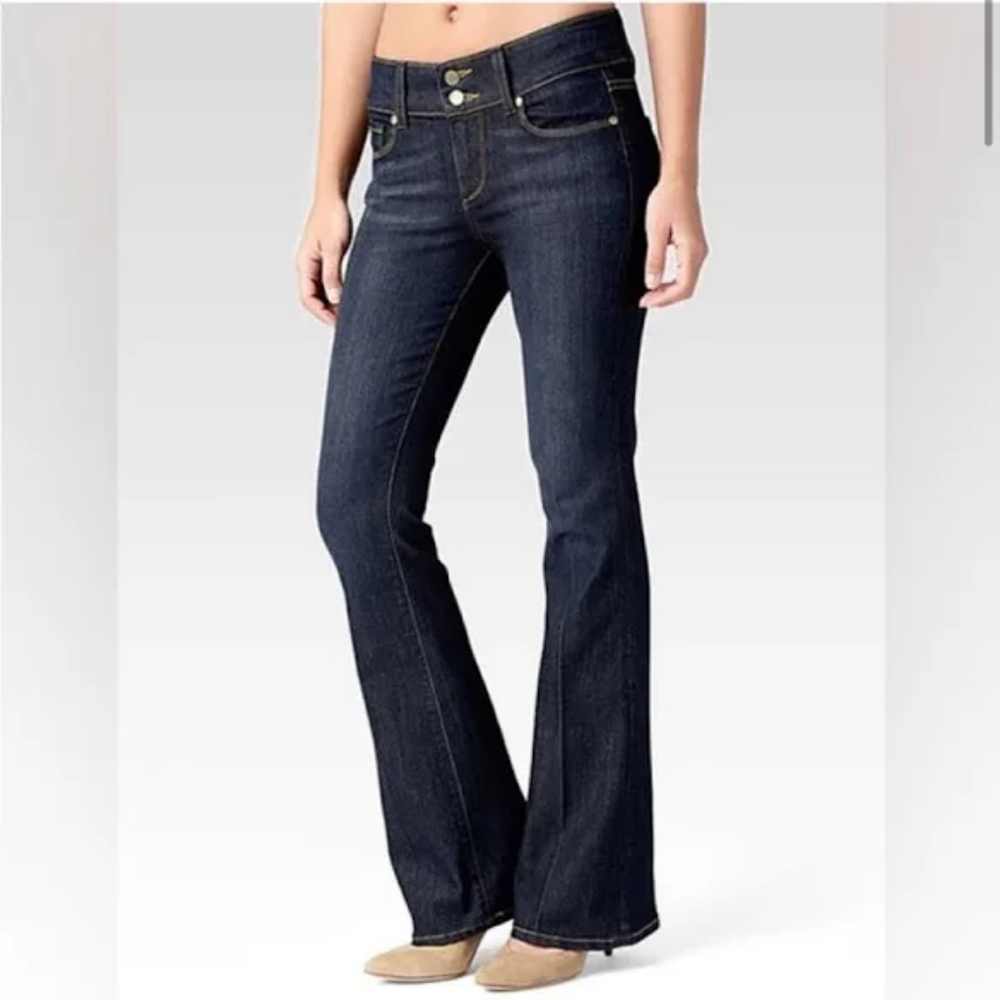 PAIGE Denim Hidden Hills Flare Jeans, Size 31 (actual 34)